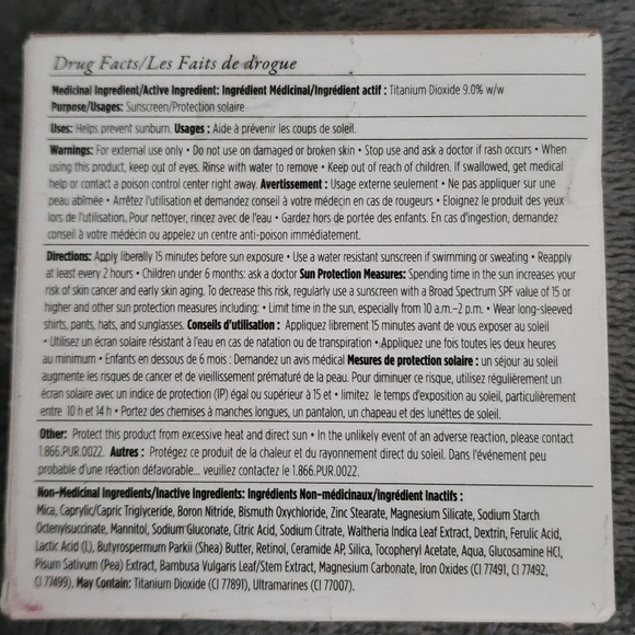 PUR 4-in-1 Pressed Mineral Makeup Broad Spectrum SPF 15- GOLDEN MEDIUM MN5 - Picture 7 of 10